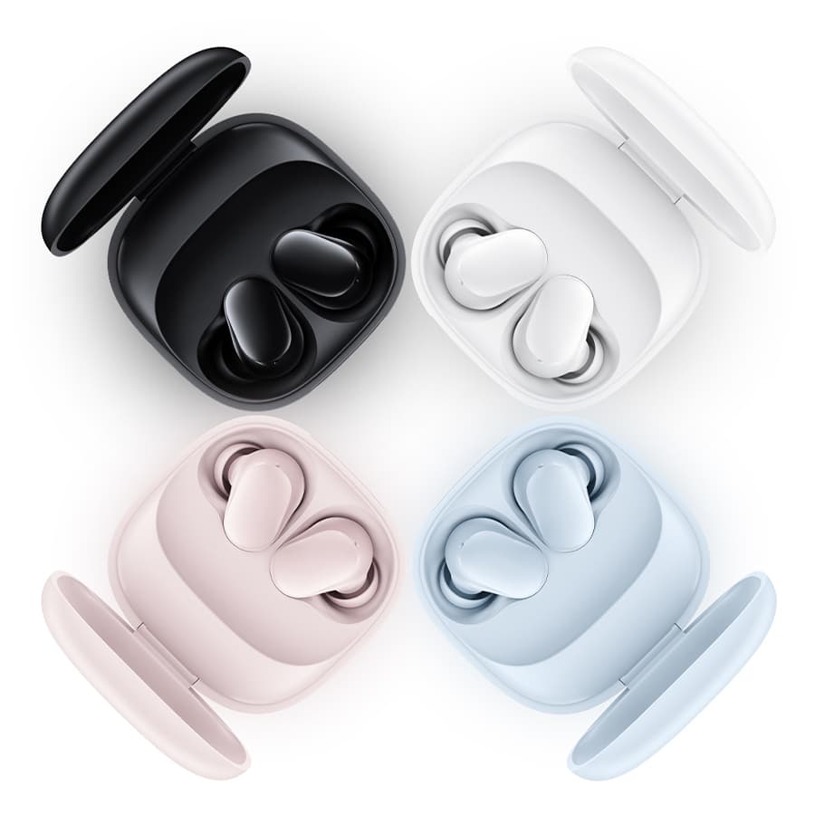 AURICULARES INALAMBRICOS REDMI BUDS 6 PLAY (ORIGINAL) de Fomo Argentina - Los Redmi Buds 6 Play son auriculares inalámbricos ultraligeros (3,6 g cada uno) con Bluetooth 5.4, hasta 36 horas de batería con estuche (7,5 h por carga), carga rápida USB-C, drivers dinámicos de 10 mm y cancelación de ruido con IA para llamadas claras. Cuentan con resistencia IPX4 al agua, controles táctiles intuitivos, emparejamiento rápido con Android (Google Fast Pair) y cinco modos de ecualización personalizables desde la app Xiaomi Earbuds. Su diseño cómodo tipo in-ear y su sonido nítido los hacen ideales para música, llamadas y deporte, combinando funcionalidad, calidad y autonomía en un formato compacto y accesible.