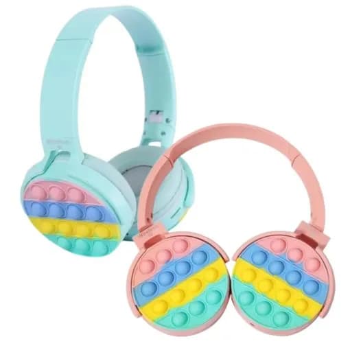 Auricular vincha- HIFI SUONO de Fomo Argentina - Auriculares infantiles con sonido Hi-Fi y diseño ergonómico tipo burbuja, ideales para disfrutar música con comodidad y excelente calidad de audio.

Características:
Sonido Hi-Fi
Diseño ergonómico tipo burbuja
Entrada auxiliar 3.5 mm
Conexión Bluetooth inalámbrica